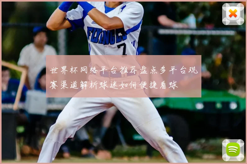 世界杯网络平台推荐盘点多平台观赛渠道解析球迷如何便捷看球